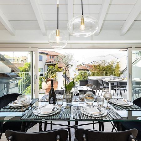 *Villa Olivo*With Private Terrace & Jacuzzi + 3Bedrooms Milano Eksteriør bilde